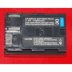 Kompatibelt Canon BP-512/514 batteri 7,4V 1500mAh til digitalkameraer