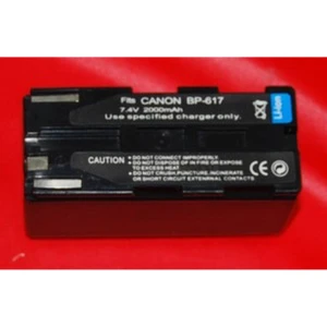 Kompatibelt Canon BP-617 batteri til digitalkameraer og videokameraer