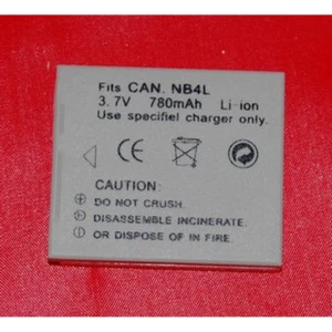 Kompatibelt Canon NB-4L batteri til Canon digitalkameraer