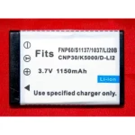 Kompatibelt Casio NP-30 batteri - Li-Ion 3.6V 1150mAh til kameraer