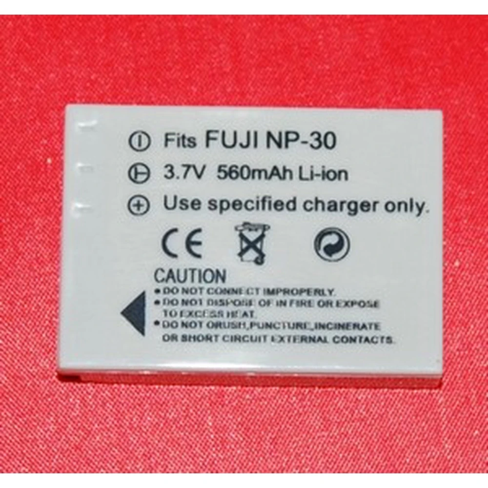 Kompatibelt Fuji NP-30 batteri til digitalkameraer og videokameraer
