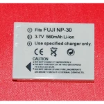 Kompatibelt Fuji NP-30 batteri til digitalkameraer og videokameraer