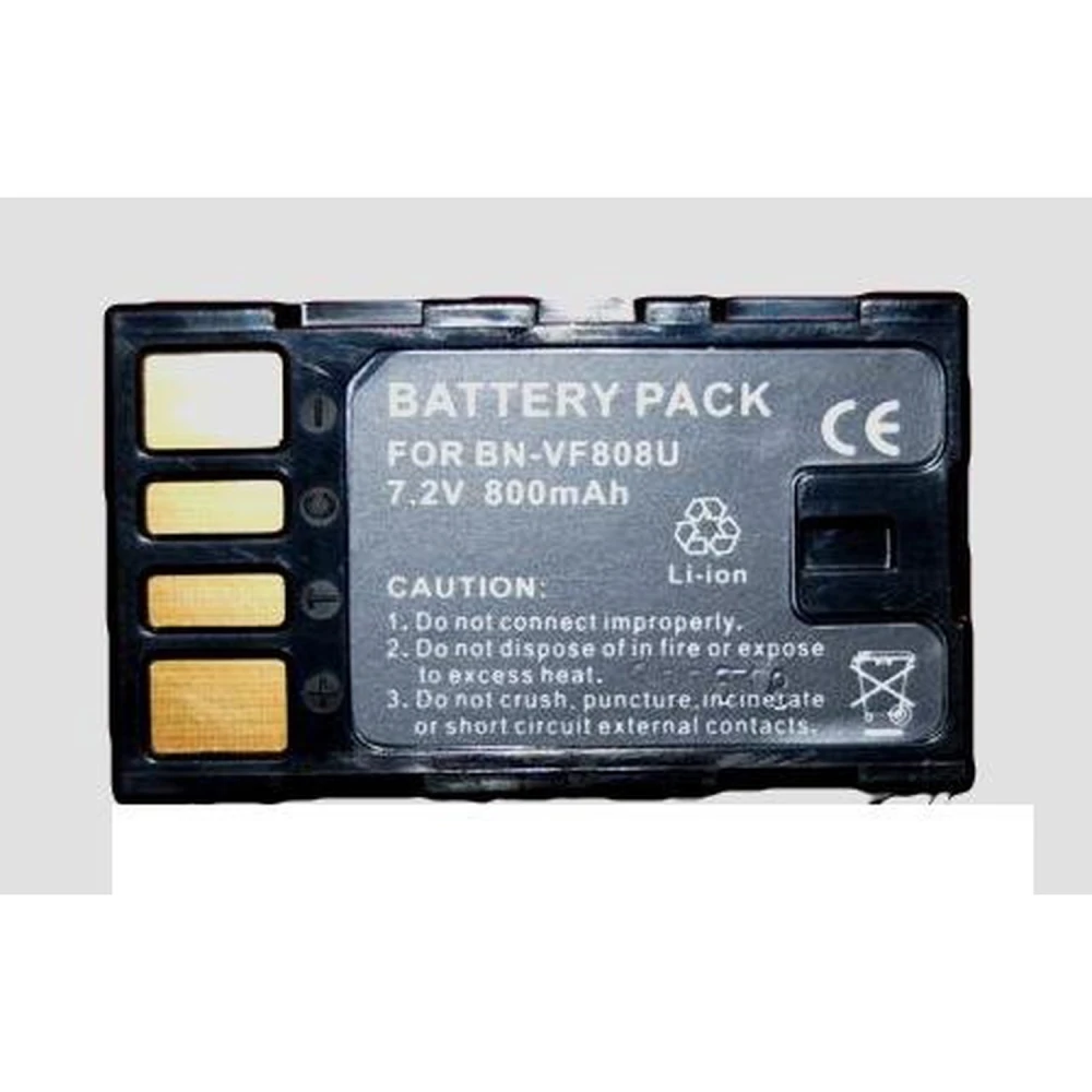 Kompatibelt JVC BN-V808 batteri til digitalkameraer og videokameraer