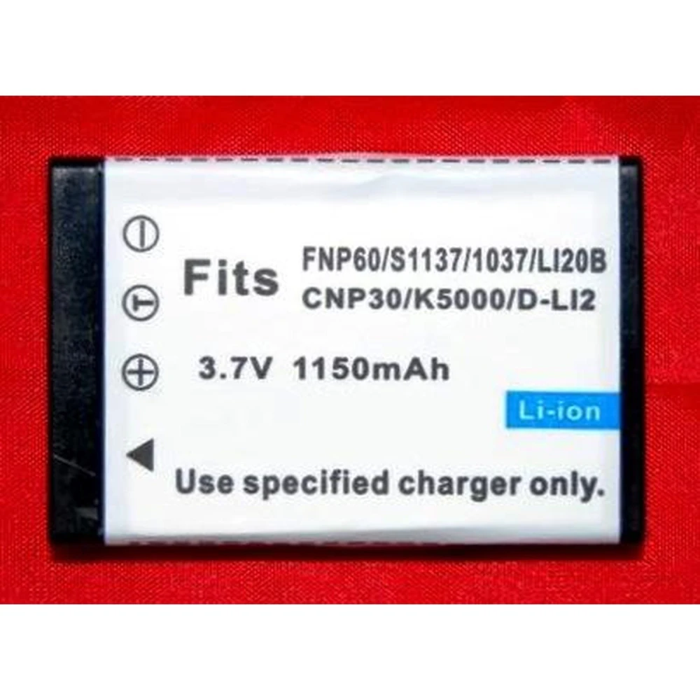 Kompatibelt Kodak KLIC-5000 batteri til digitalkameraer og videokameraer