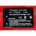 Kompatibelt Kodak KLIC-5001 batteri til digitalkameraer og videokameraer