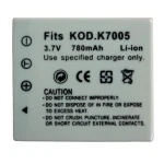 Kompatibelt Kodak KLIC-7005/Np40fu batteri til digitalkameraer