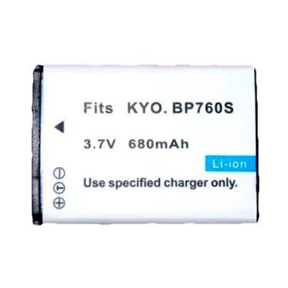 Kompatibelt Kyocera BP-760S batteri til digitalkameraer og videokameraer