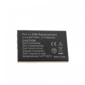 Kompatibelt LI-20B batteri til Panasonic, Olympus og flere digitalkameraer