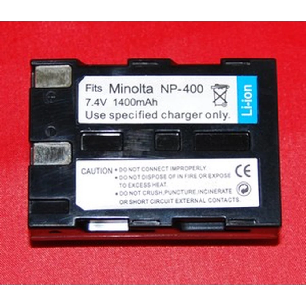 Kompatibelt Minolta NP-400 batteri til digitalkameraer og videokameraer