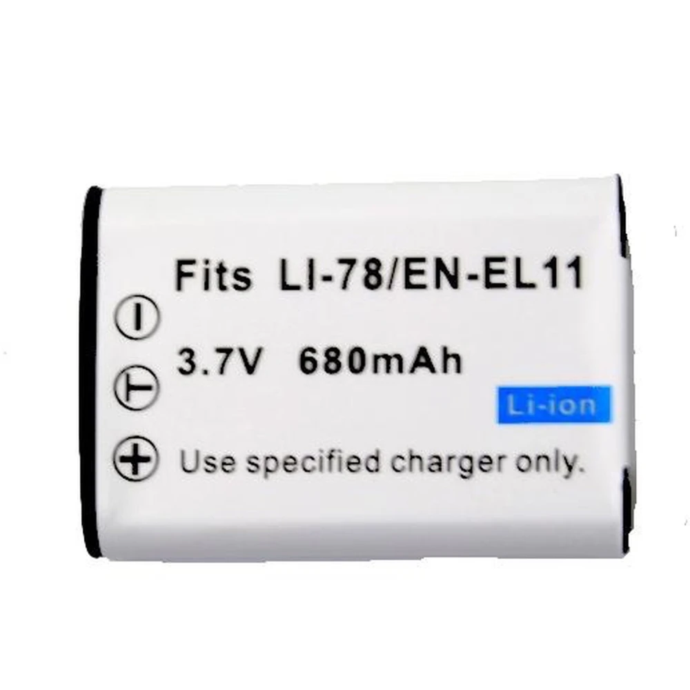 Kompatibelt Nikon EN-EL11 batteri til digitalkameraer og videokameraer