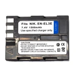 Kompatibelt Nikon EN-EL3E batteri til Nikon D200, D70 og flere