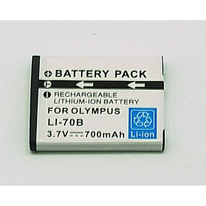 Kompatibelt Olympus LI-70B batteri til Olympus digitalkameraer
