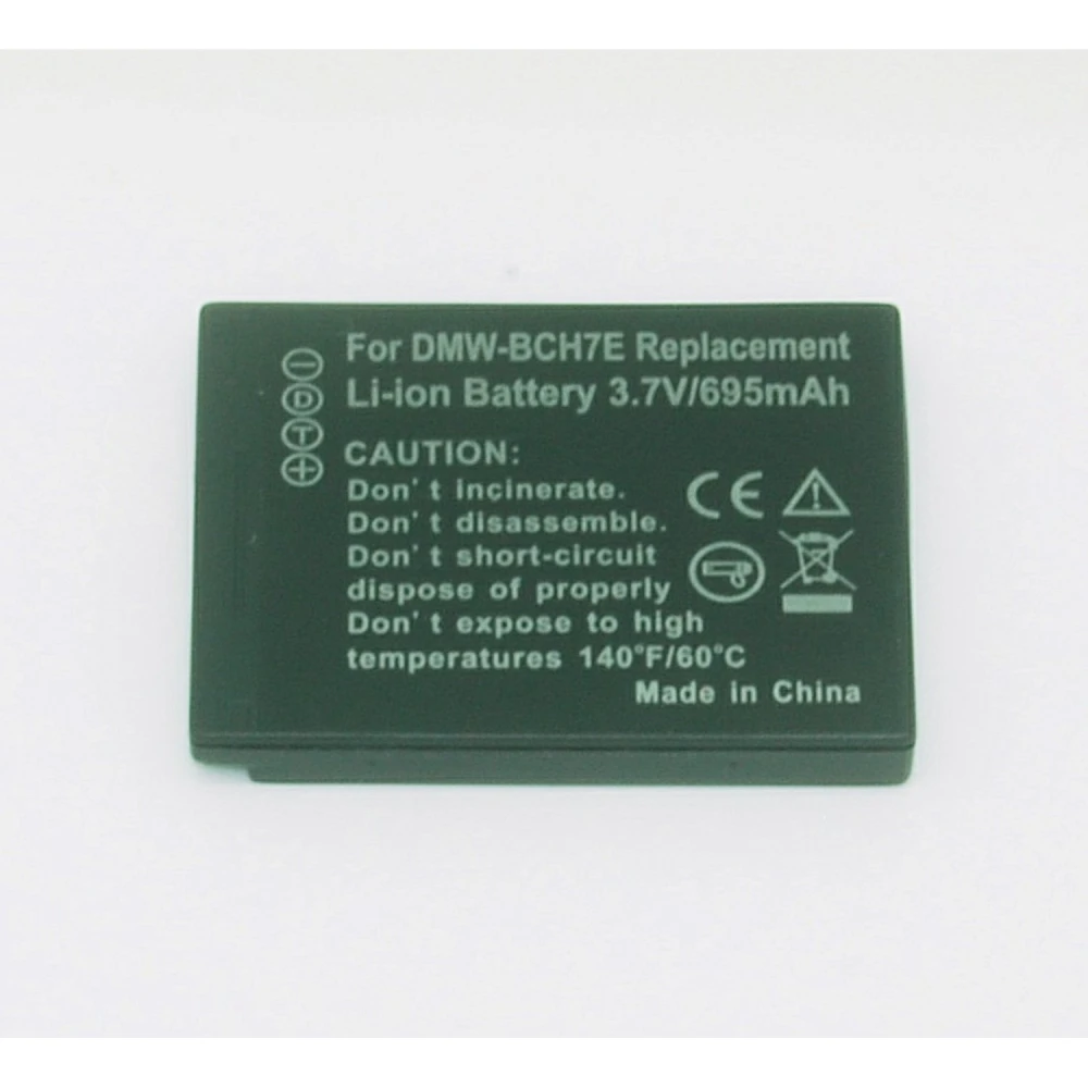 Kompatibelt Panasonic BCH7E batteri til Panasonic digitalkameraer