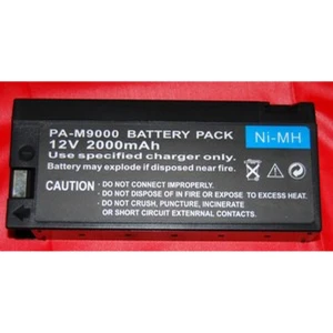 Kompatibelt Panasonic M9000-batteri Ni-Mh 12V 2000mAh til digitalkameraer