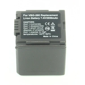 Kompatibelt Panasonic VW-VBG260 batteri til digitalkameraer og videokameraer