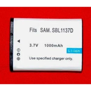 Kompatibelt Samsung SB-1137D Li-Ion batteri 7.4V 1000mAh til kameraer