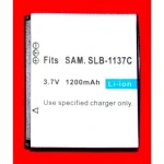 Kompatibelt Samsung SB-L1137C batteri Li-Ion 7.4V 1600mAh til kameraer
