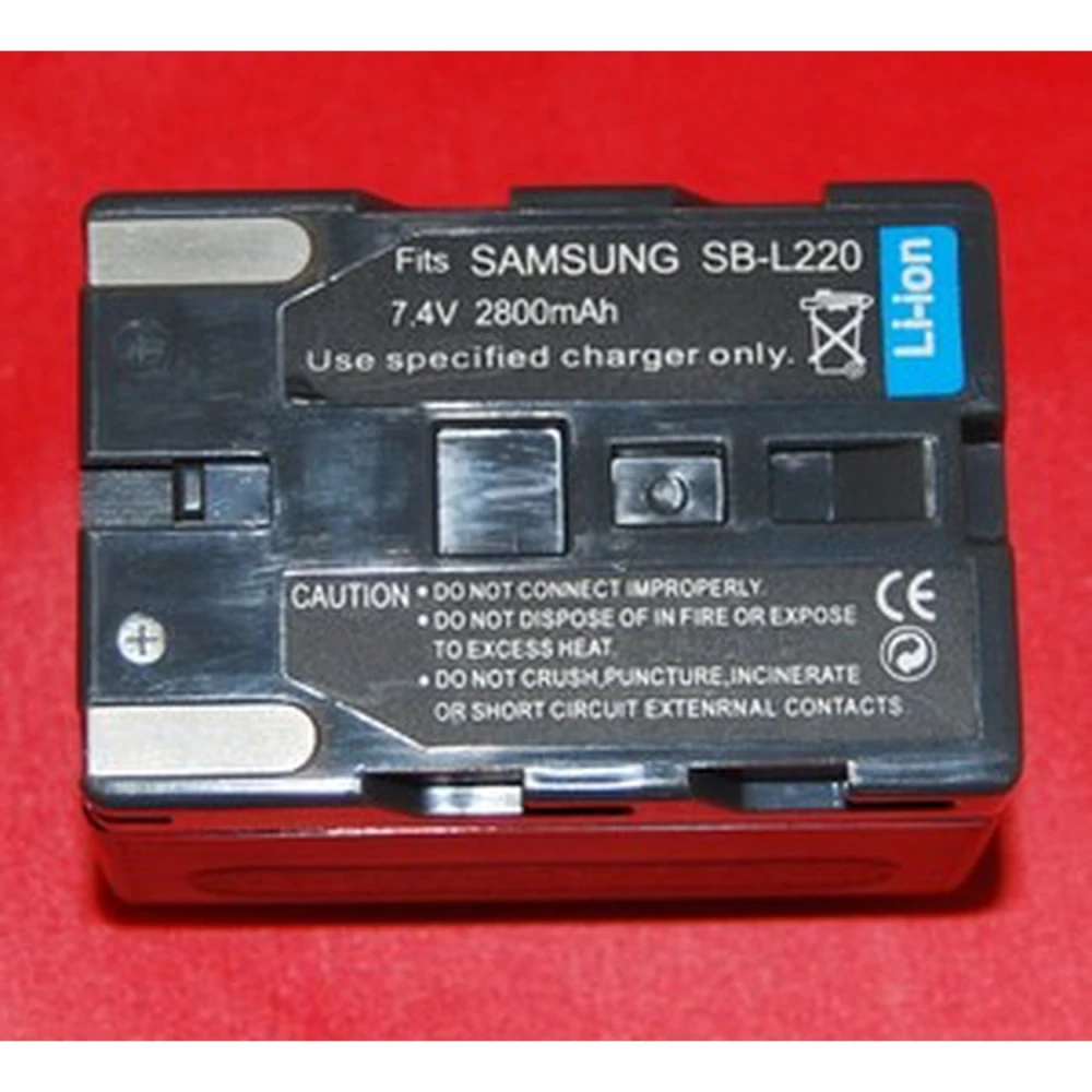 Kompatibelt Samsung SB-L220 batteri til digitalkameraer og videokameraer