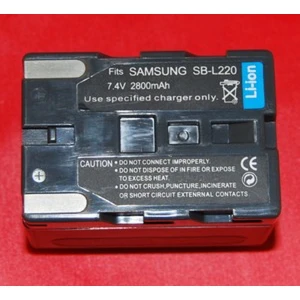 satkit Kompatibelt Samsung SB-L220 batteri til digitalkameraer og videokameraer