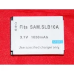 Kompatibelt Samsung SBL-10A batteri til Samsung digitalkameraer