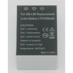 Kompatibelt Sanyo DB-L90 batteri til Sanyo digitalkameraer