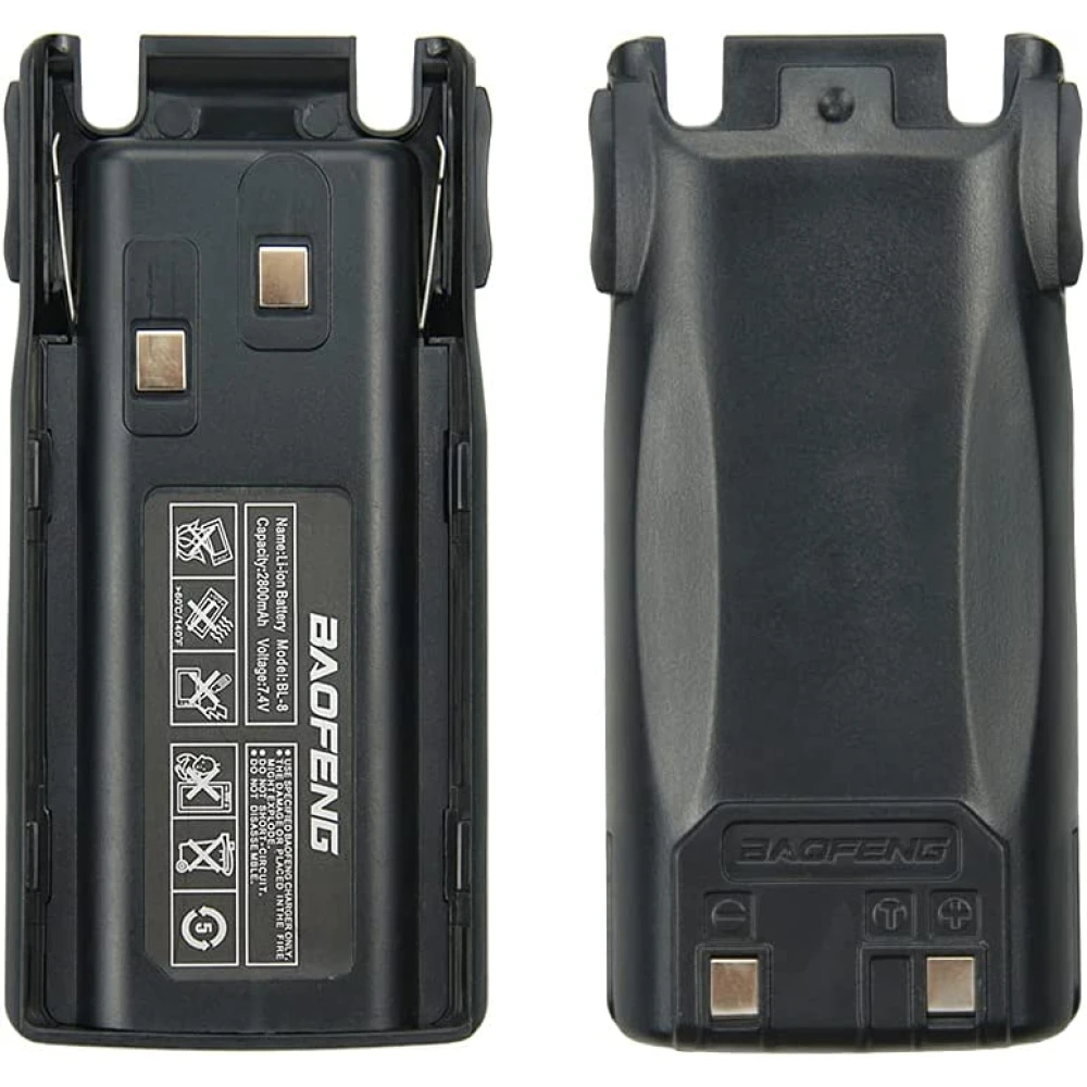 Baofeng BL-8 reservebatteri 2800mAh 7.4V til tovejsradio