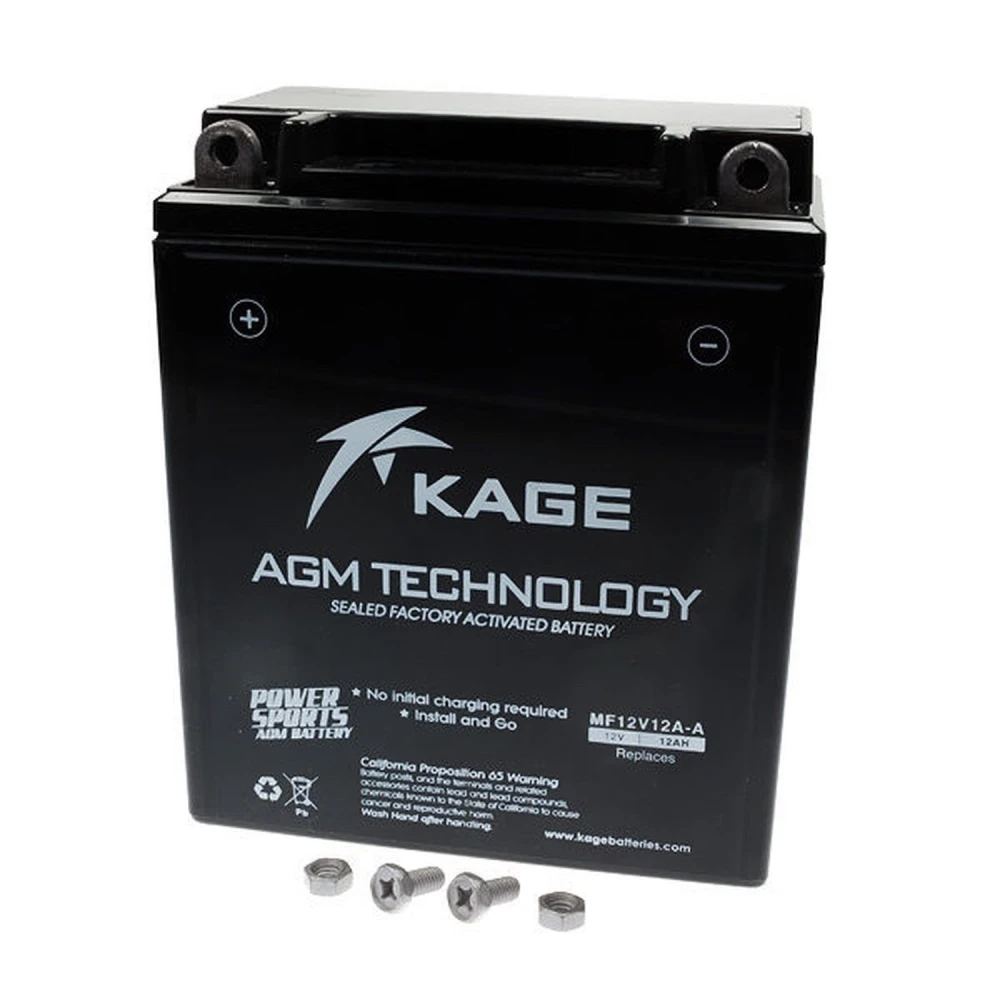 Motorcykelbatteri 12N12A-4A-1 YB12A-A med høj ydeevne