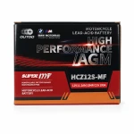 Motorcykelbatteri AGM 12V 11.2Ah OUTDO HCZ12S-MF - Kompatibel med Yuasa YTZ12S(-BS) / GTZ12S / ETZ12S