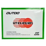 Motorcykelbatteri UTX9A YTX9-BS Gel med høj ydeevne