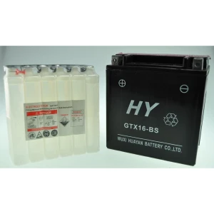 YTX16-BS motorcykelbatteri: kraft og holdbarhed til din motorcykel