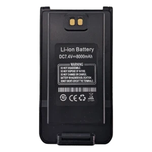 Original Baofeng UV-9R Plus batteri med høj kapacitet 8000mAh til håndradio