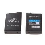 Batteri til Sony PSP 3600 mAh - højkapacitets erstatning