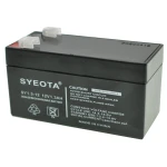 Genopladeligt blybatteri 12V 1.3Ah SY1.3-12 til alarmer, vægte og legetøj
