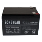 Genopladeligt forseglet blybatteri 12V 12Ah SY12-12 Songyuan