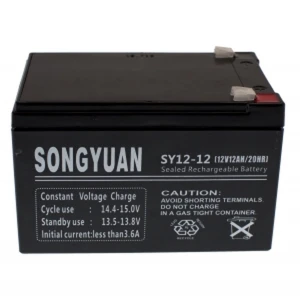 Genopladeligt forseglet blybatteri 12V 12Ah SY12-12 Songyuan