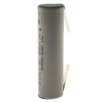 Genopladeligt 18650-batteri 3000mAh med loddefane
