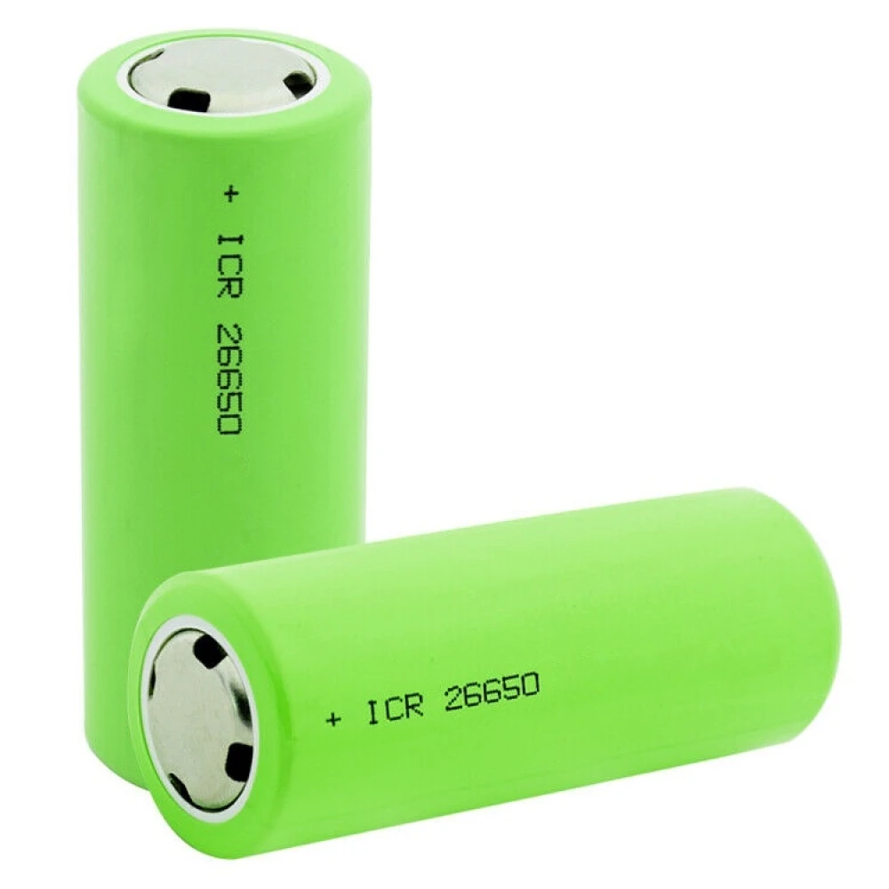 Genopladeligt 26650 batteri 5000mAh 3.6V til elektronik