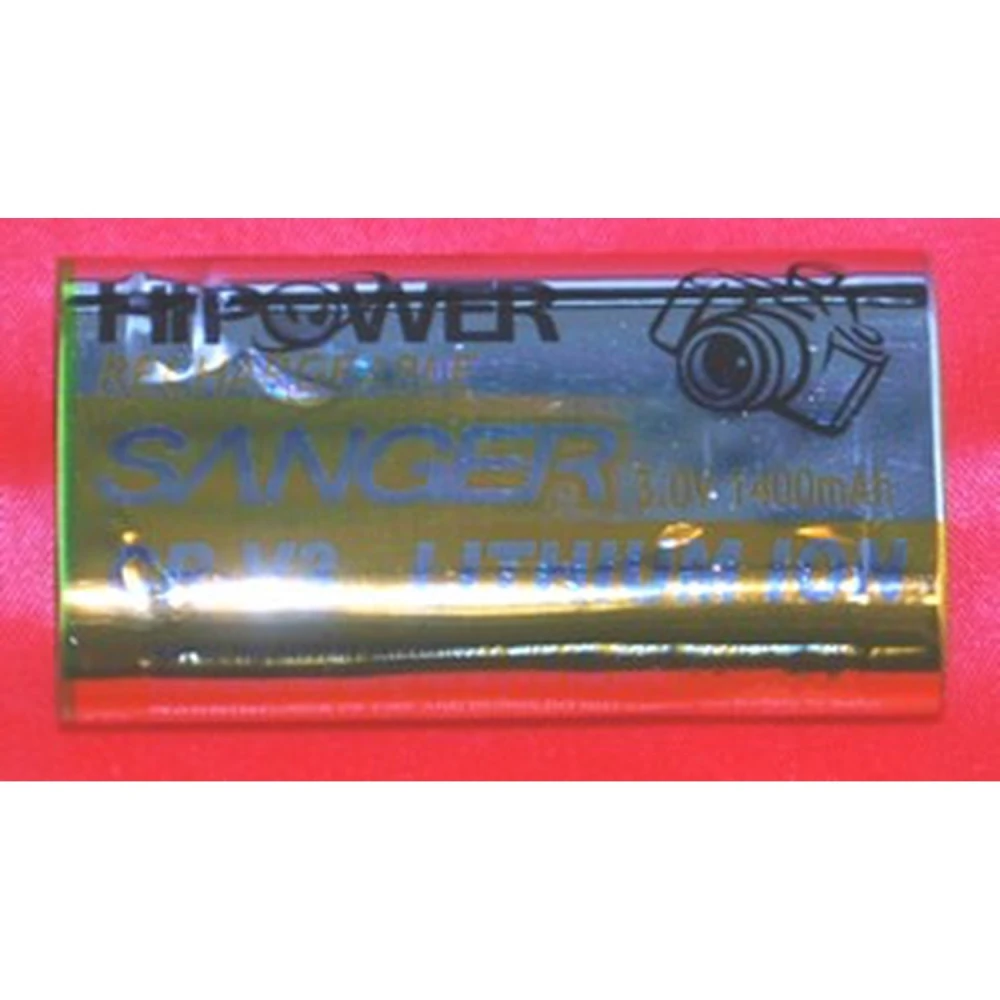 Genopladeligt Cr-V3 batteri 3V 1400mAh til digitalkameraer