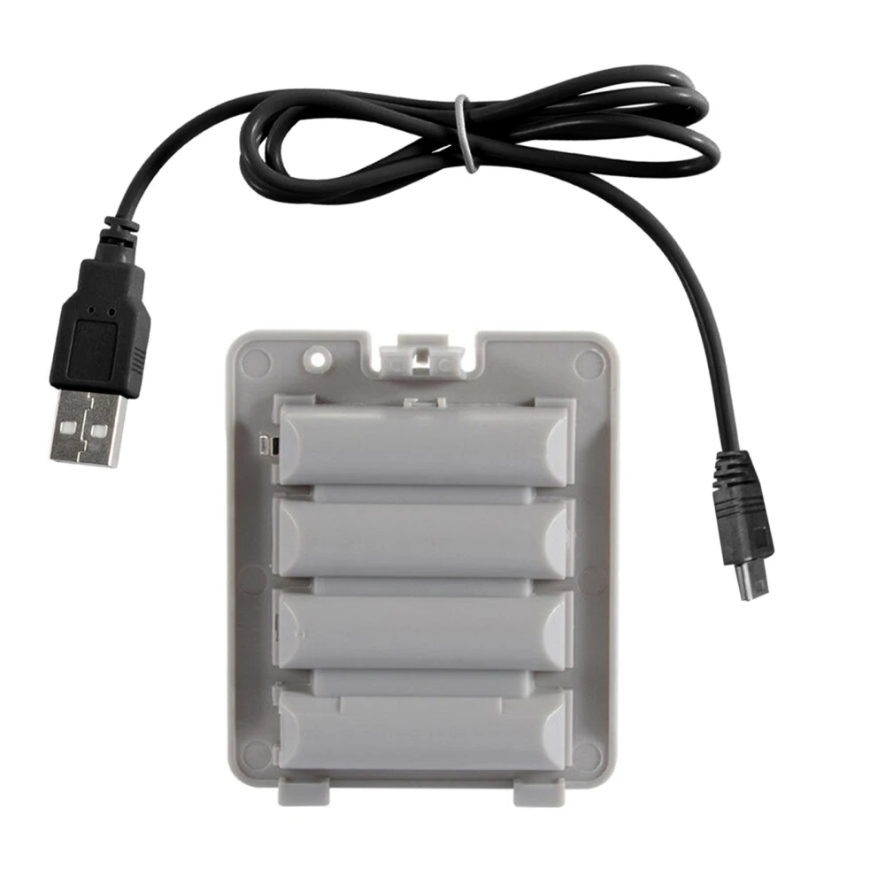 Genopladeligt batteri til Wii Fit 1000mAh med USB-kabel