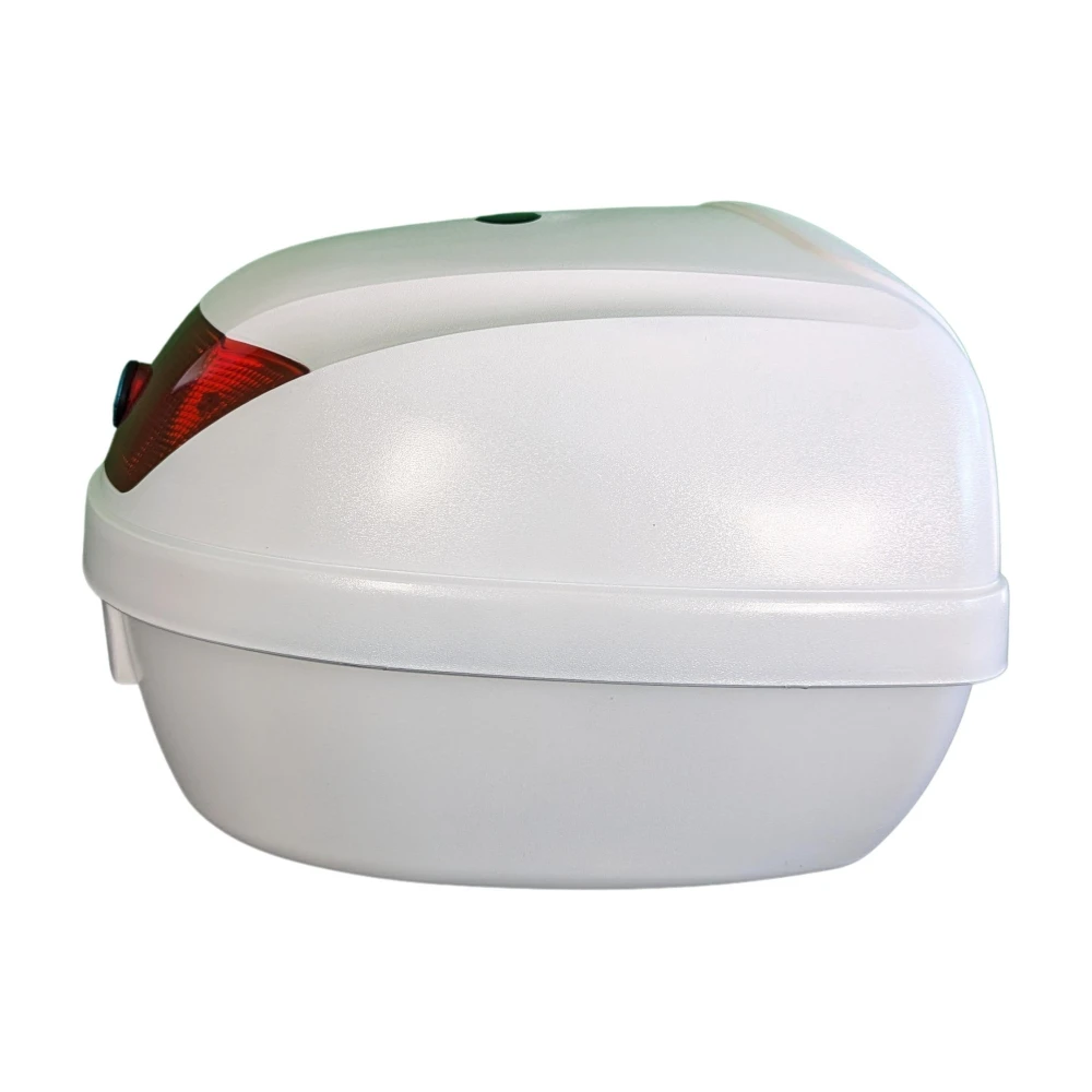 Universel topboks til motorcykel 28L hvid - Mod-YM-0807