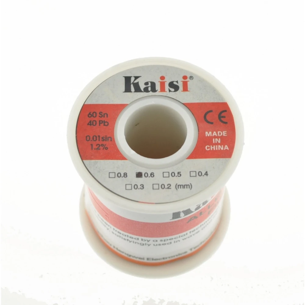 Kaisi loddetin 0,6 mm 150 g til elektroniklodning