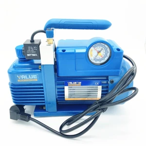 Vakuumpumpe til aircondition med manometer Value VI120SV 3,6m3/h