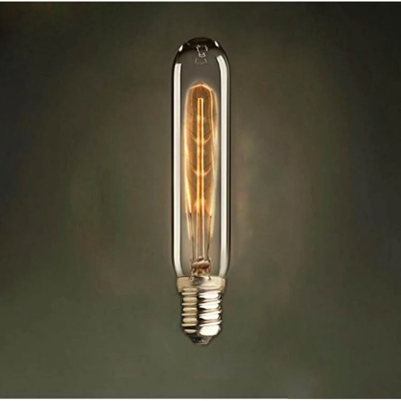 Vintage Edison glødepære G80 E14 40W til industriel dekoration