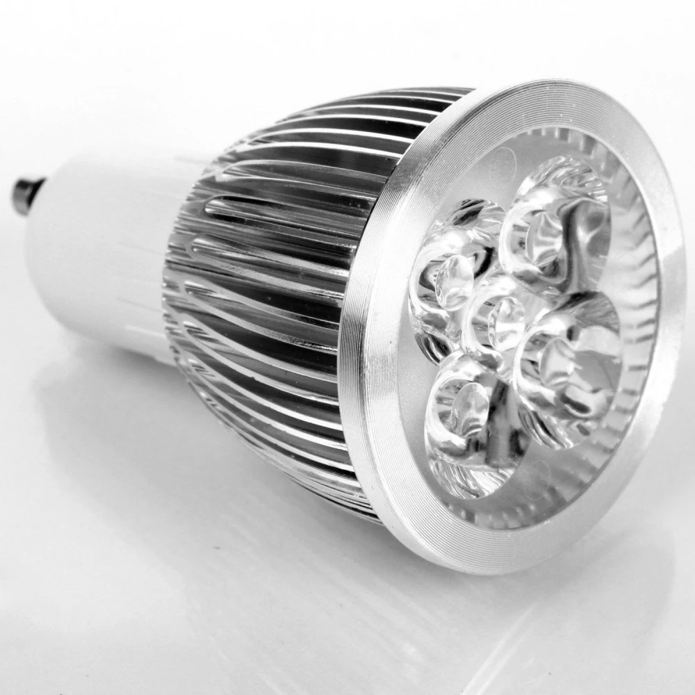 GU10 LED-pære 5W 3300K varm hvid med lavt energiforbrug