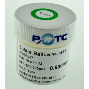 Loddekugler med bly 0,76mm 250.000 stk til lodning