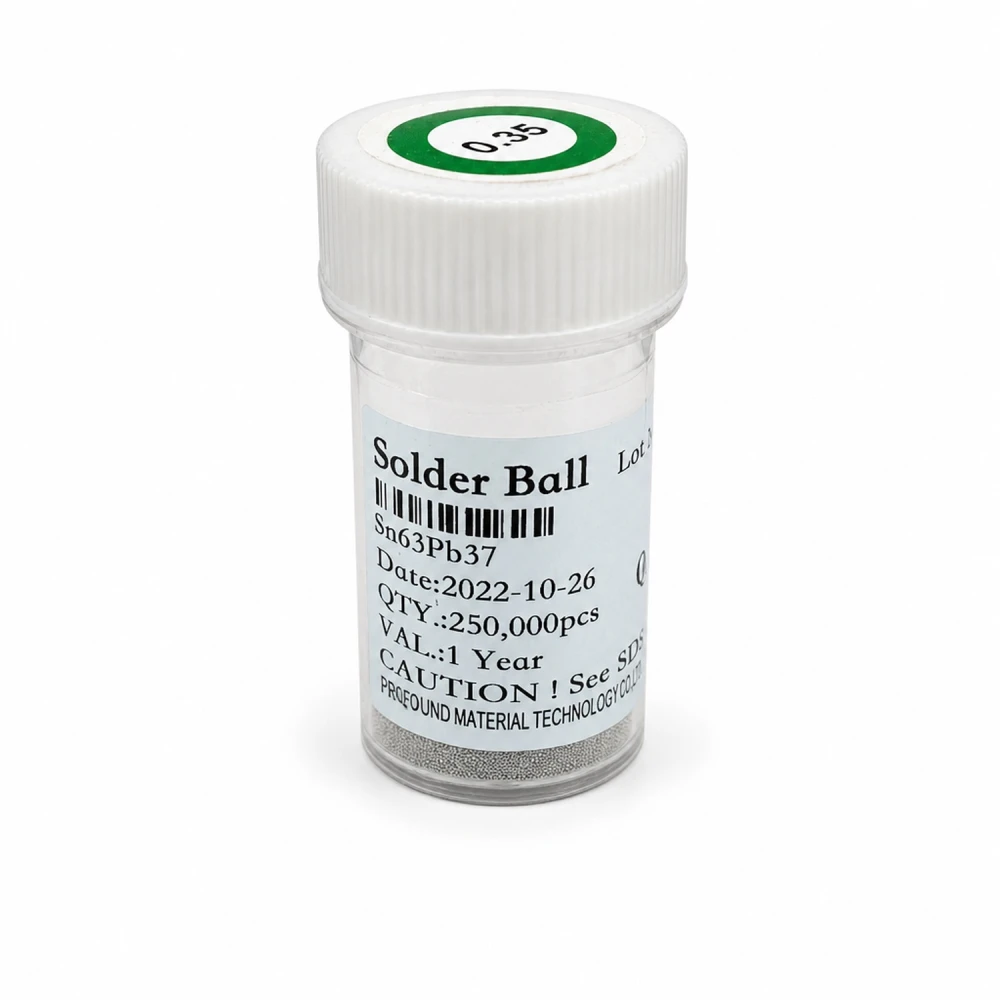 Beholder loddebolde med bly 0,35mm 250.000 stk til BGA-lodning