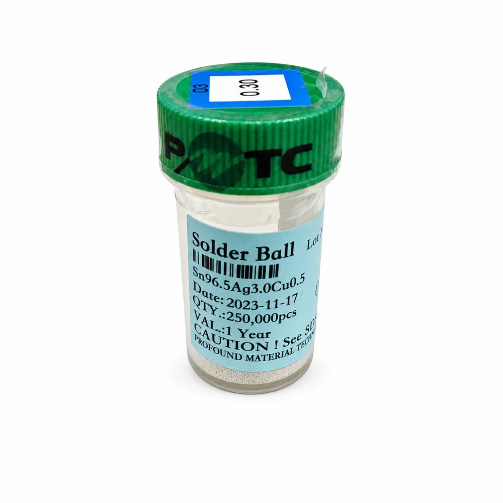 Loddebolde uden bly 0,30mm 250.000 stk til BGA-reballing
