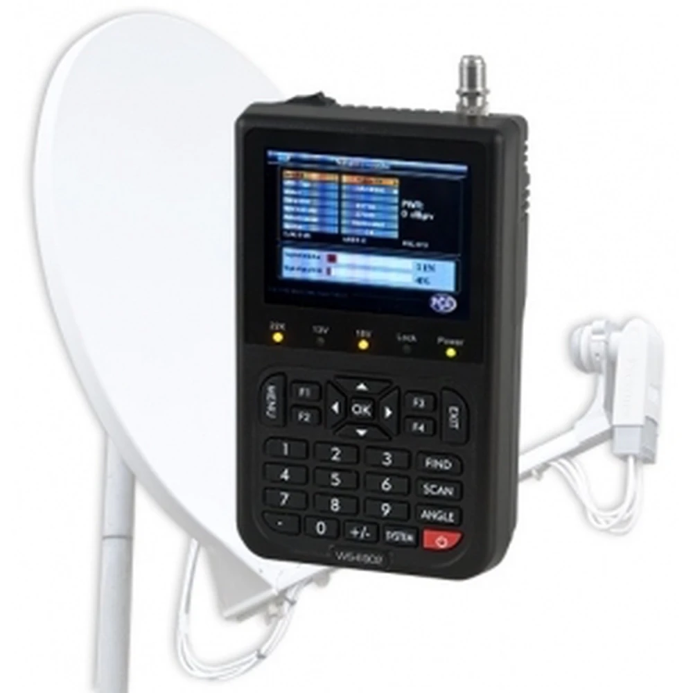 Satlink WS6902 satellitsøger: digitalt måleinstrument til parabolantenner