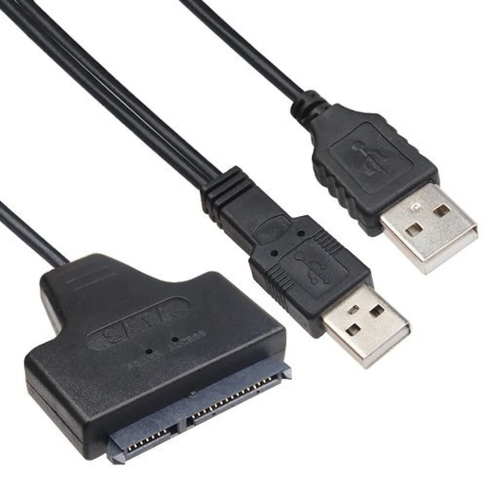 Højhastigheds USB 2.0 adapterkabel til 2.5 SATA harddisk