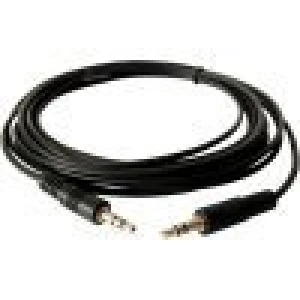3,5 mm lydkabel han til han 1,5 meter med guldbelagte stik satkit